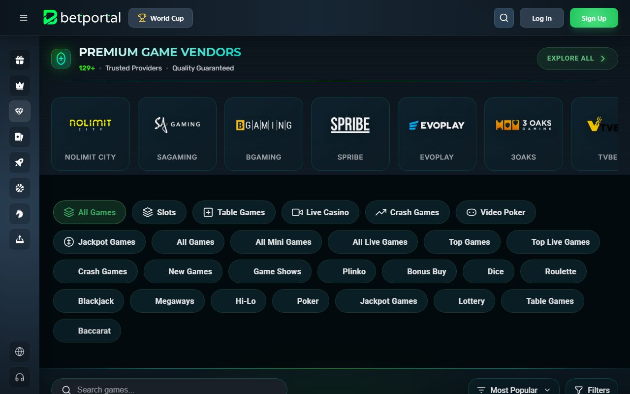 Betportal — spillobbyen
